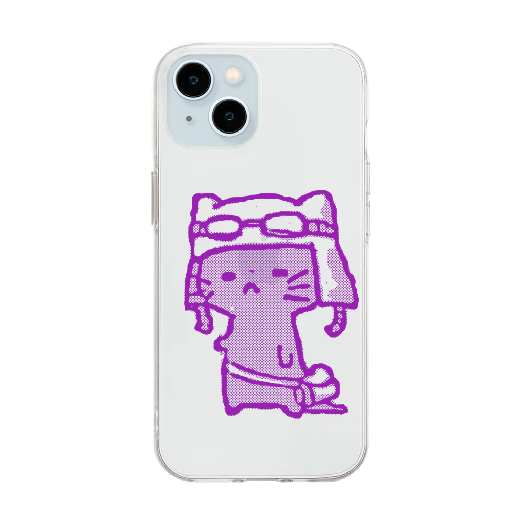 beetlemanのけーご先生 Soft Clear Smartphone Case