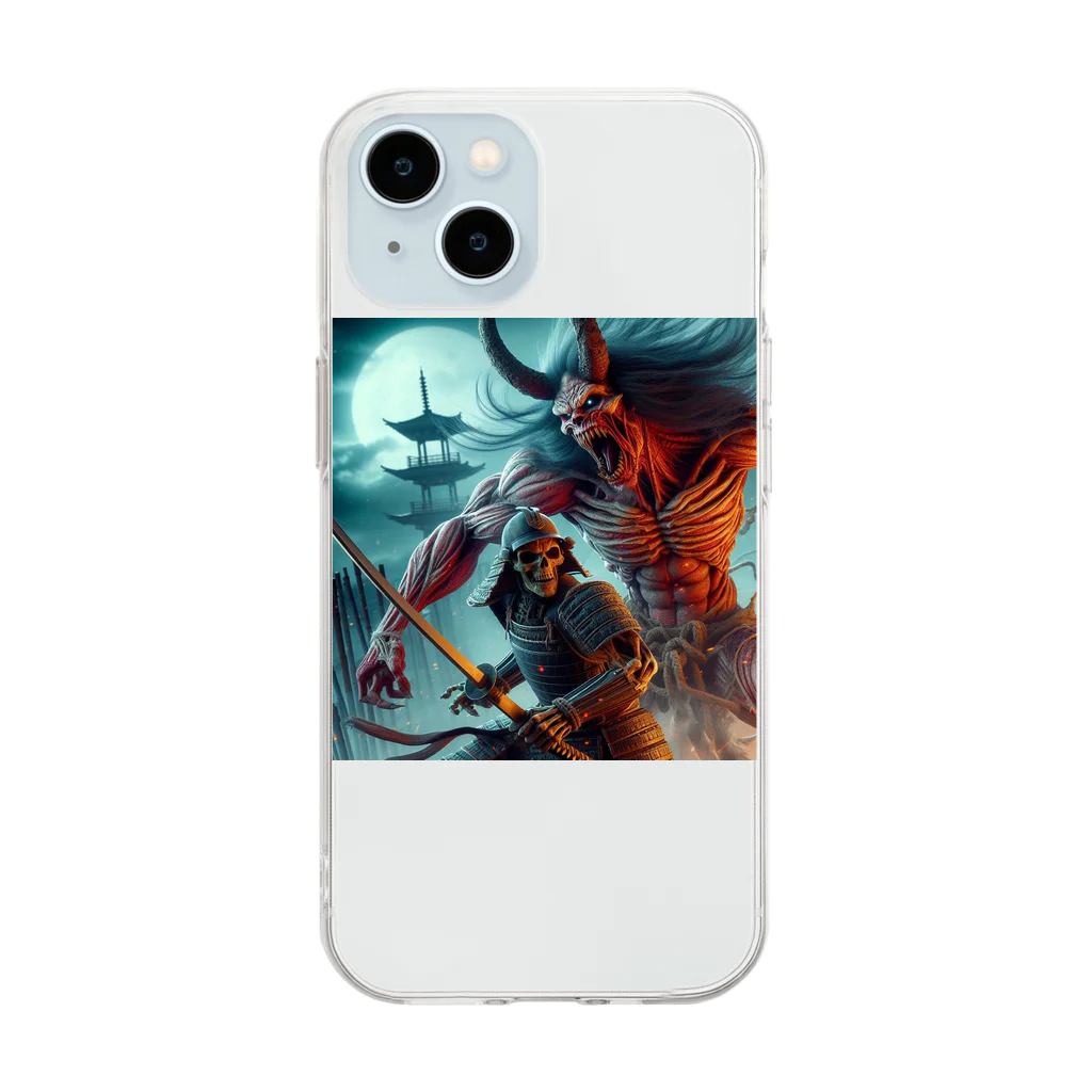 SOULOFVIOLENCEのSAMURAI Soft Clear Smartphone Case