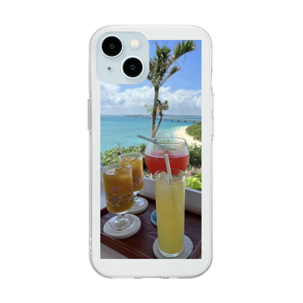 沖縄筋肉屋の南国、トロピカール🏝️ Soft Clear Smartphone Case