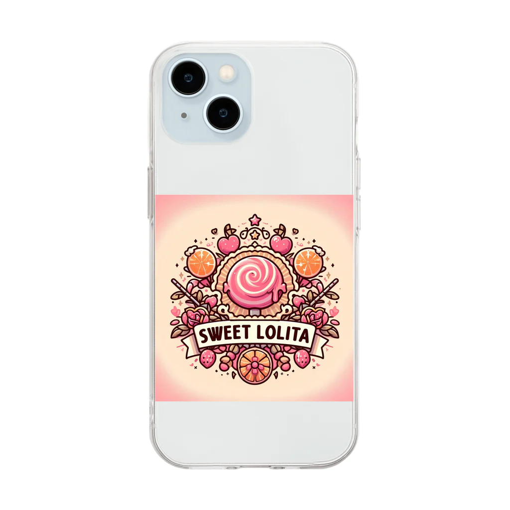 まんまるちゃんの🎀Sweet Lolita🎀 Soft Clear Smartphone Case