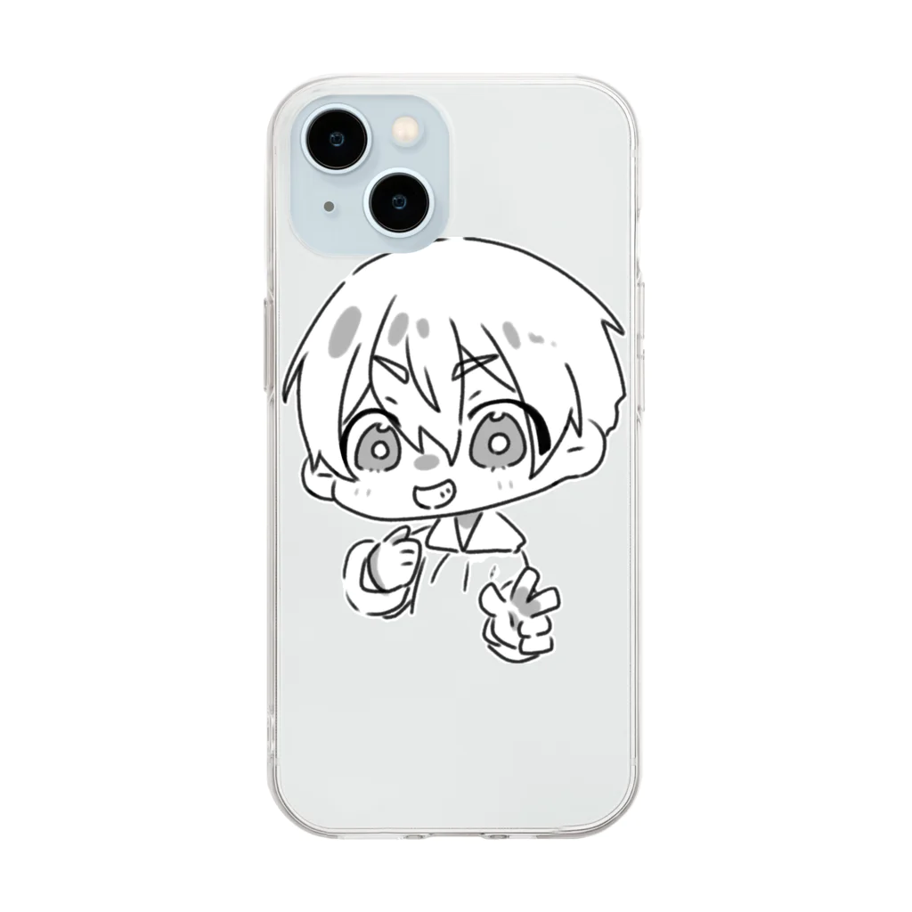 La vecchia stradaのIl figlio di Hawk Soft Clear Smartphone Case