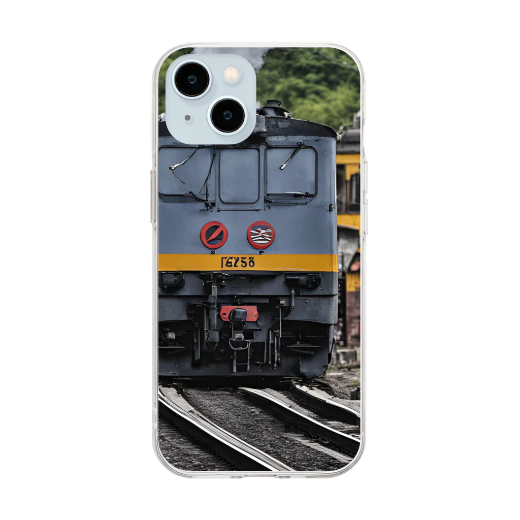 atoyuki_SHOPの鉄道デザイン　ato Soft Clear Smartphone Case