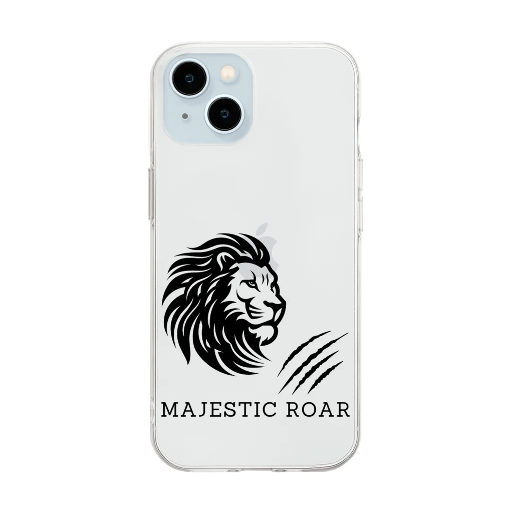 CHIBE86のMajestic Roar ソフトクリアスマホケース