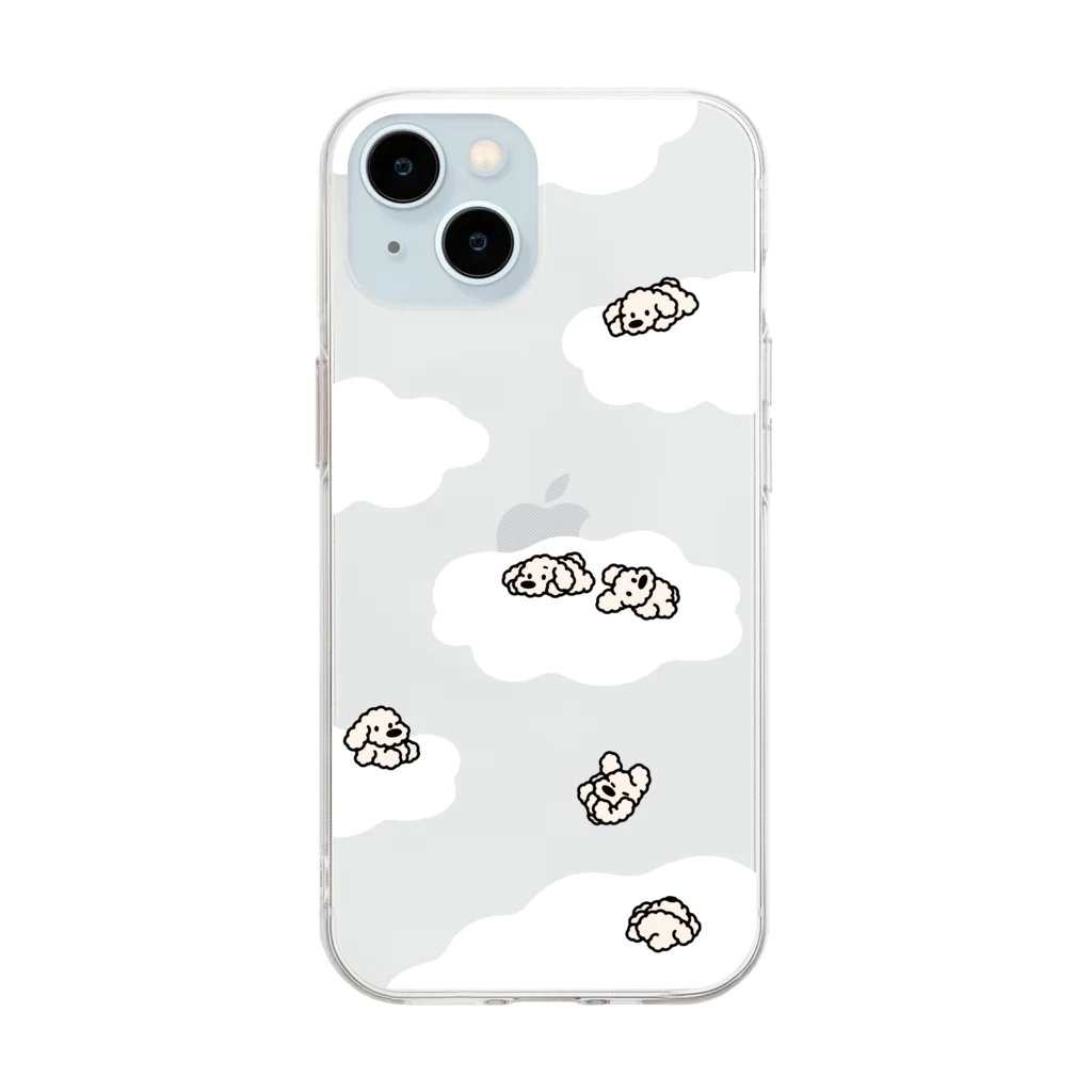 中村美遥のsweet dreams (犬) Soft Clear Smartphone Case