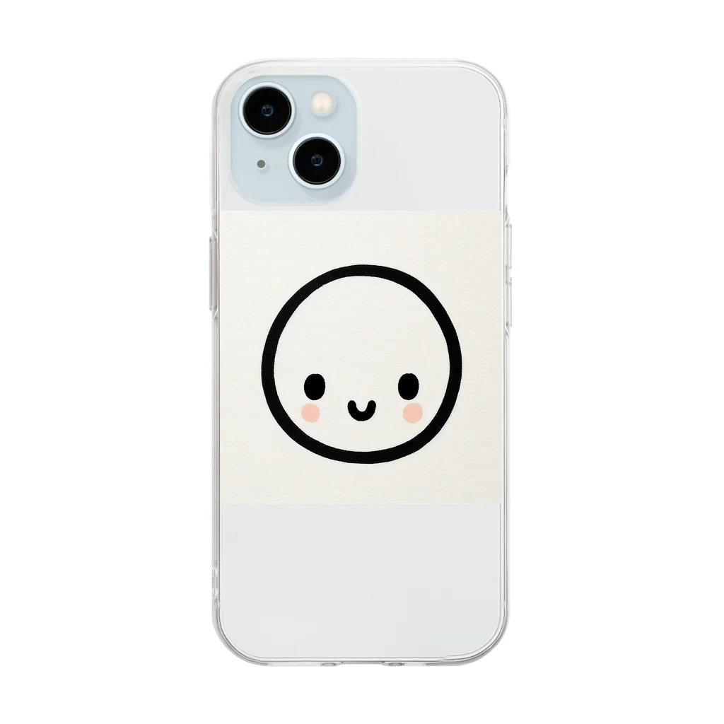 saoc11039のたまごちゃ Soft Clear Smartphone Case