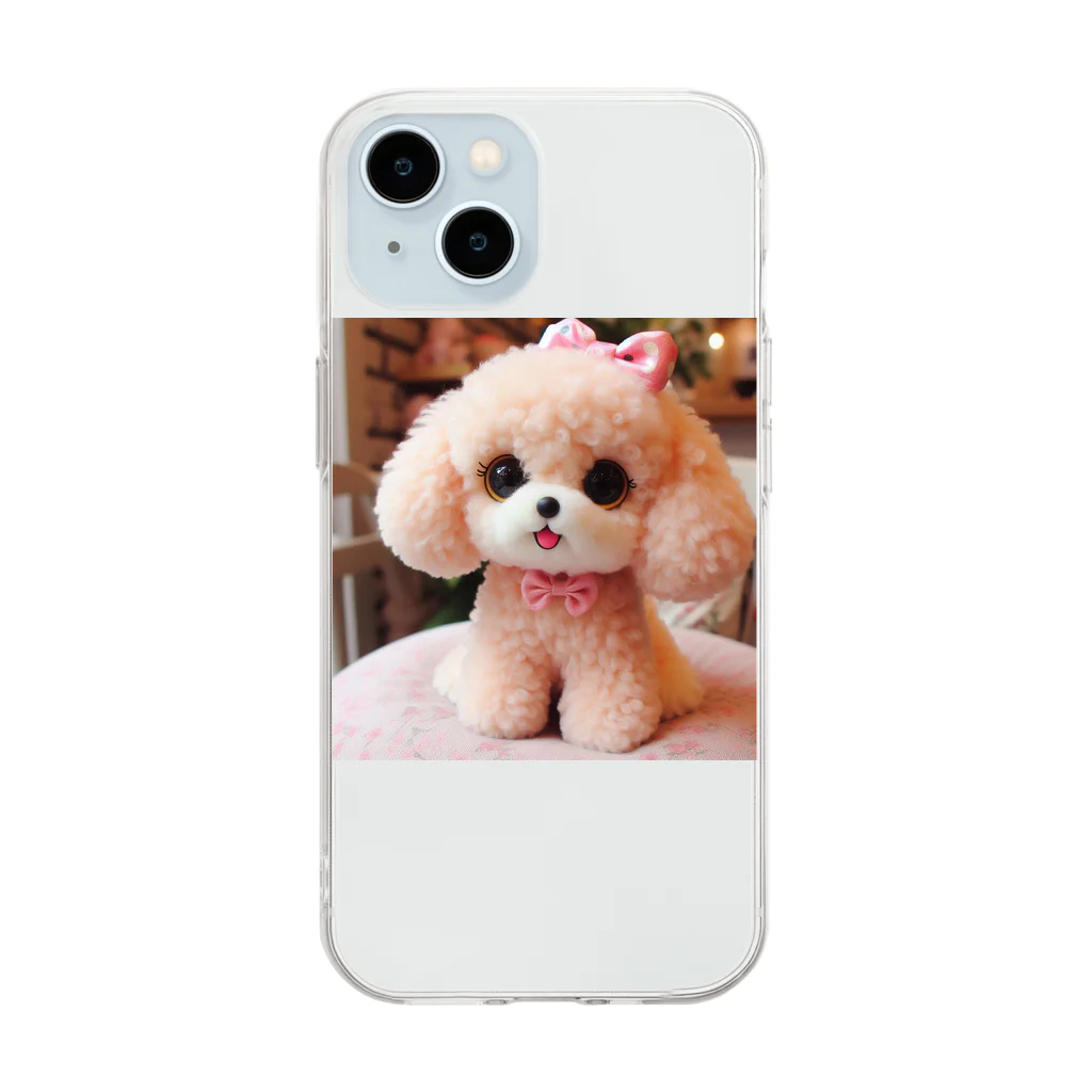 Cat0125のかわトイプ Soft Clear Smartphone Case