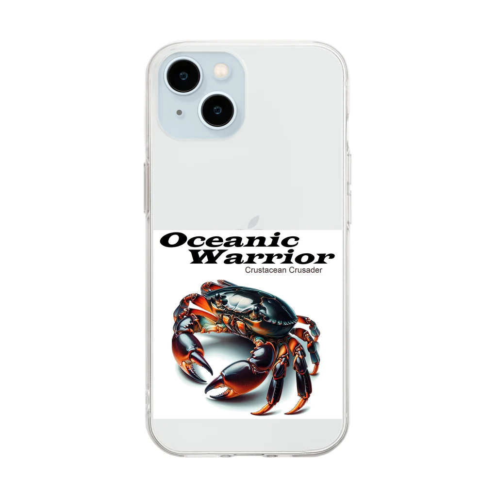 MatrixSphereのOCEANIC WARRIOR Soft Clear Smartphone Case