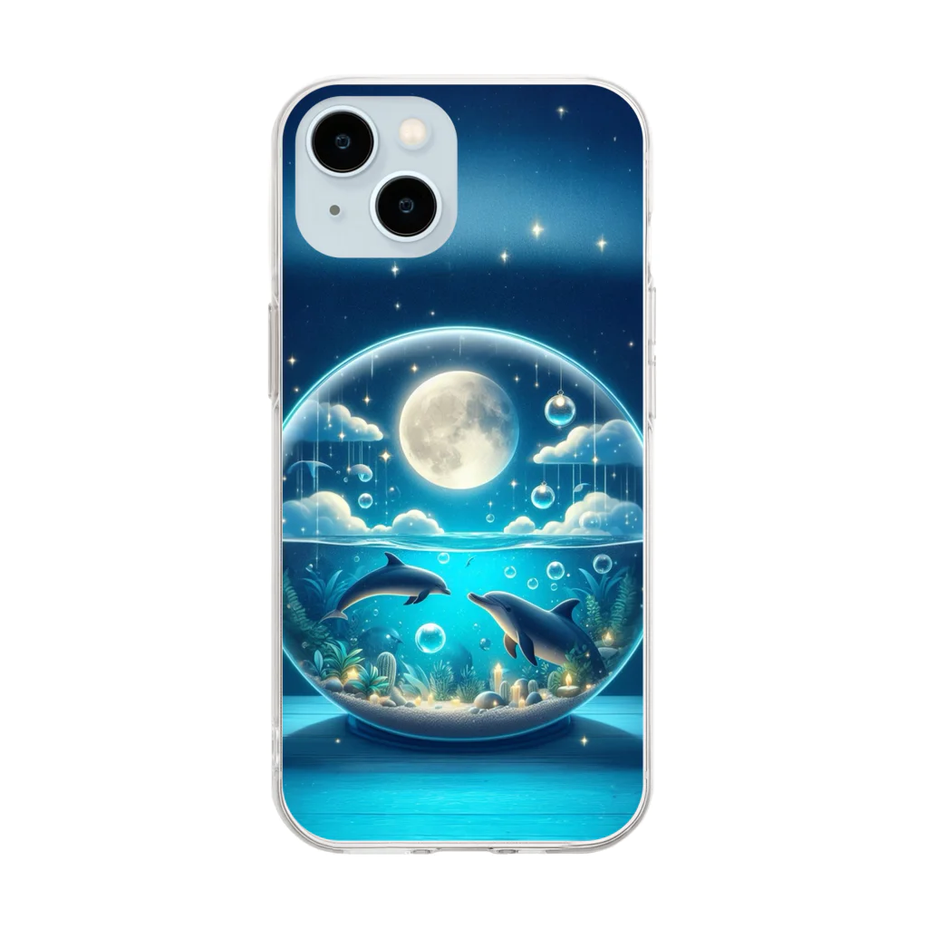 LUNA♡Malfeの海の生き物シリーズ Soft Clear Smartphone Case