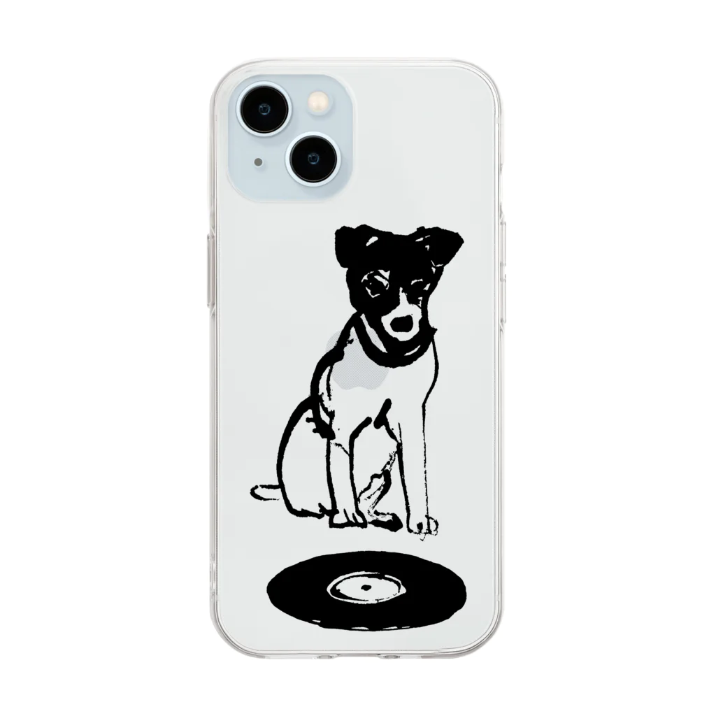 mm_jazz_dw (未定）のdogrecords Soft Clear Smartphone Case