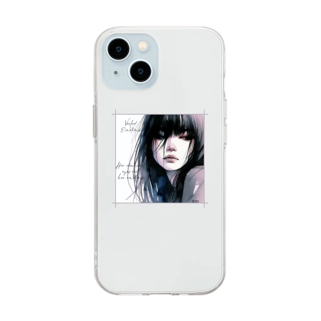 lblのennui-lady【1st】/№.2 Soft Clear Smartphone Case