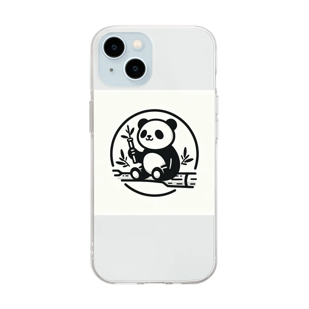 RIKUPANDAのYURUPAN Soft Clear Smartphone Case