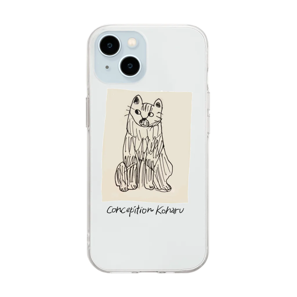 conception koharu.のconception koharu Soft Clear Smartphone Case