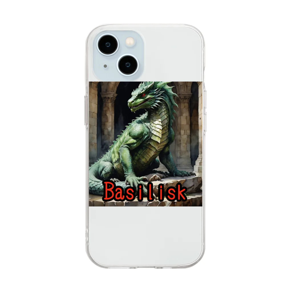 nkbg50のモンスターシリーズ（リアル）：Basilisk Soft Clear Smartphone Case