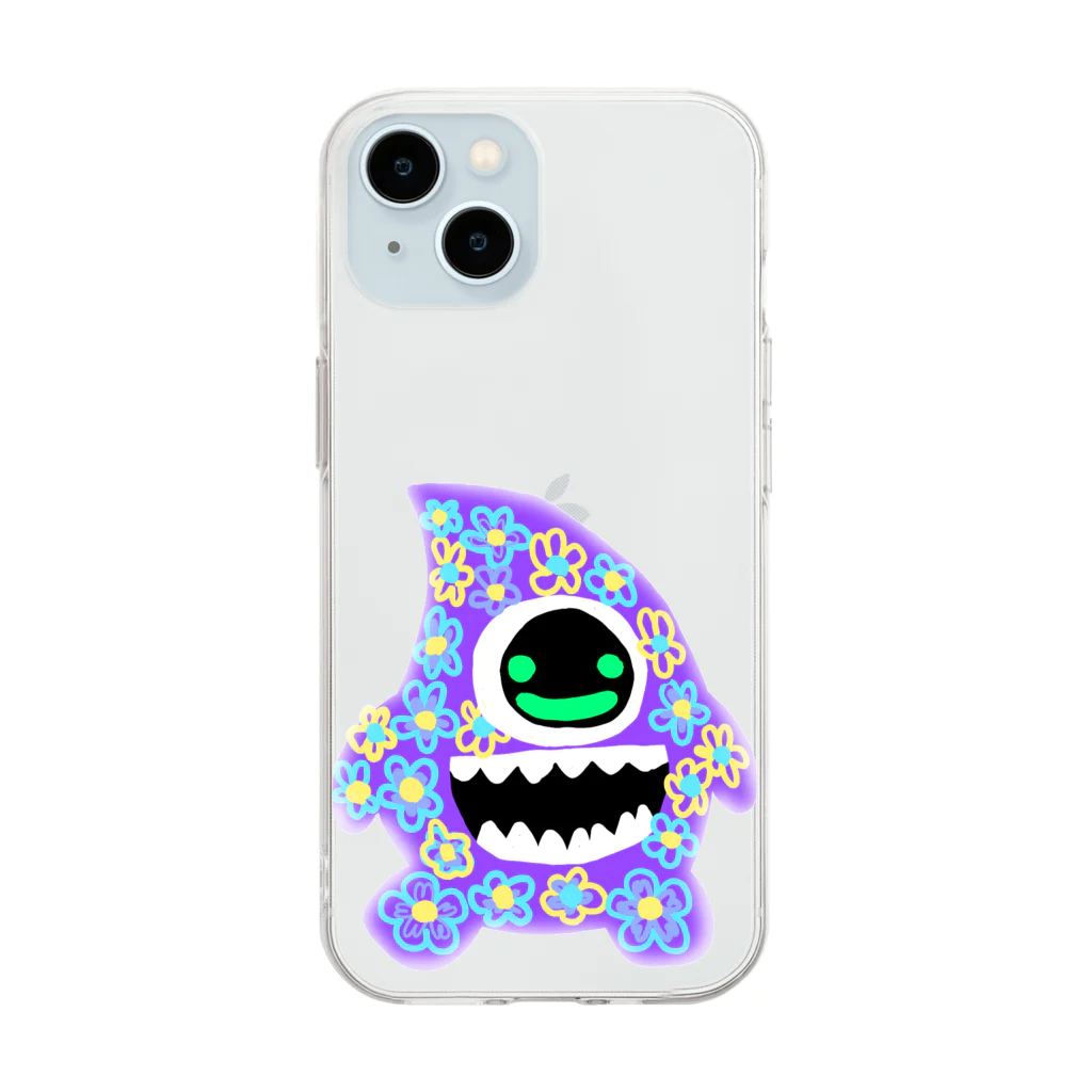 WURUKAのMONSTER WURUKA Soft Clear Smartphone Case