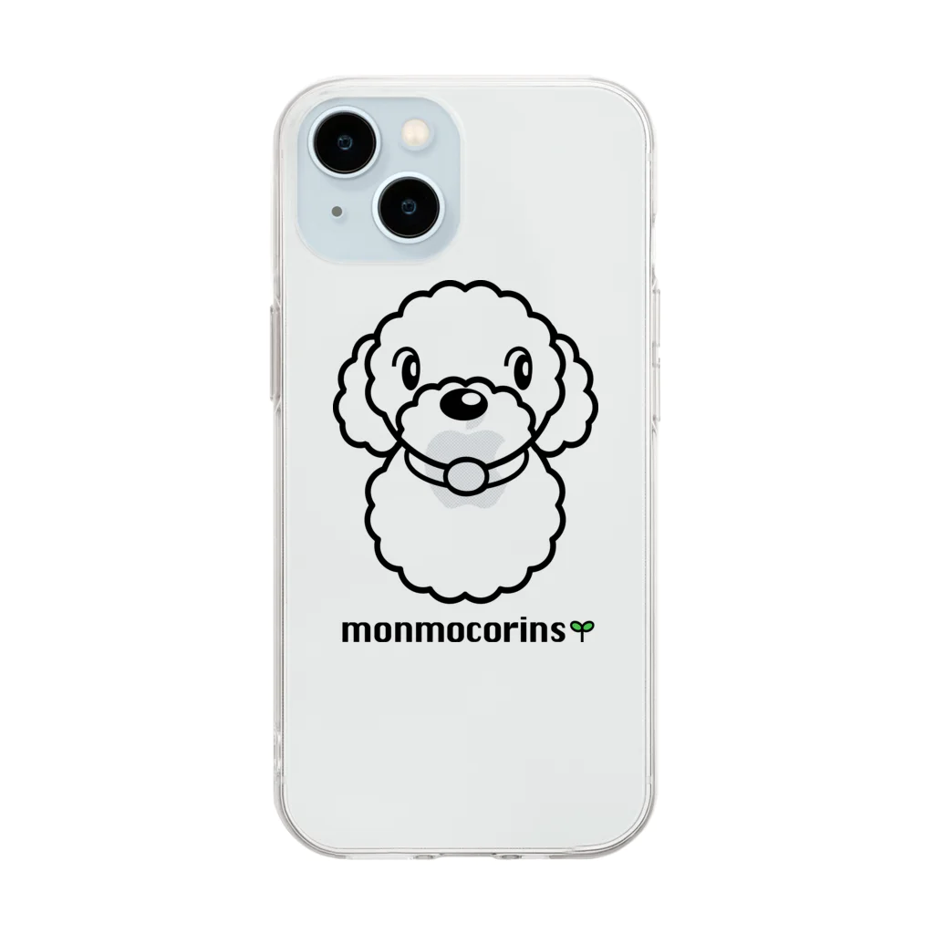 monmocorinsのmonmocorins Soft Clear Smartphone Case