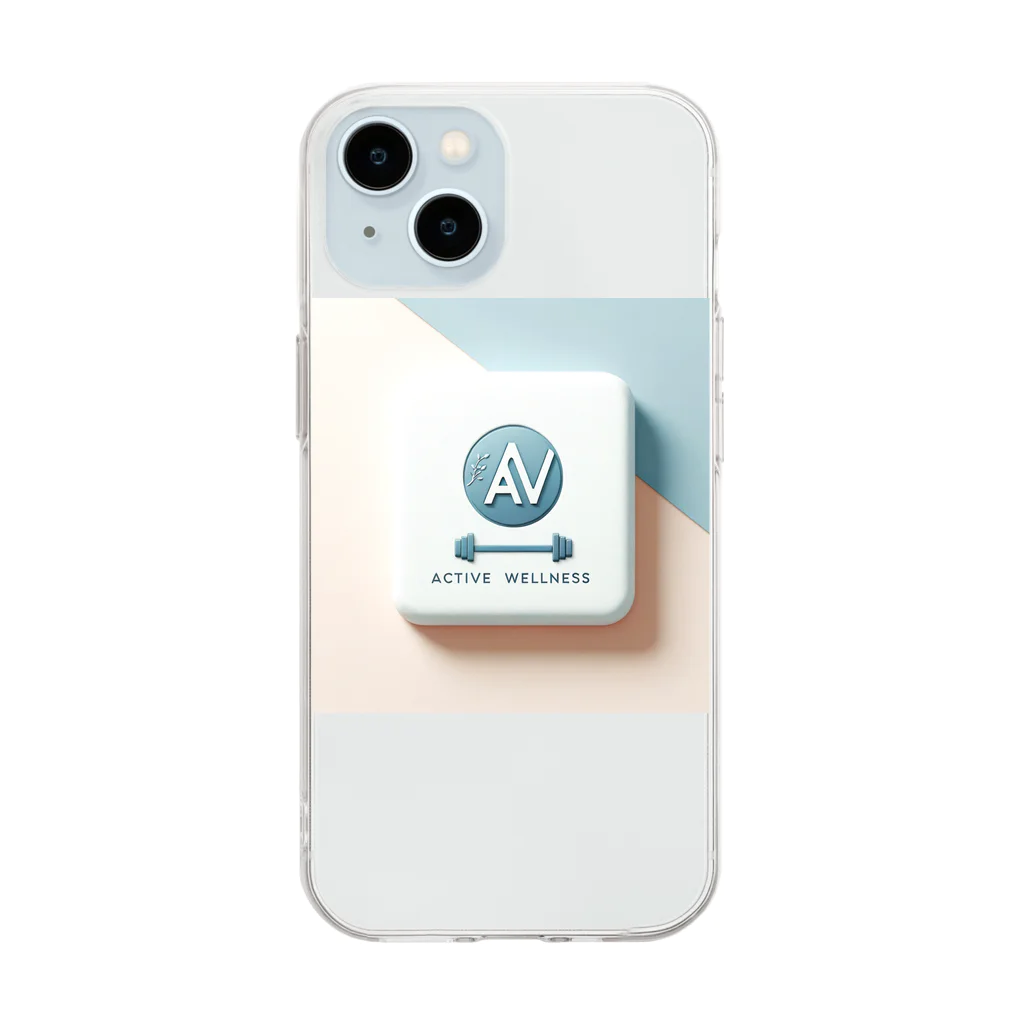 dd2dのActive Wellness Soft Clear Smartphone Case