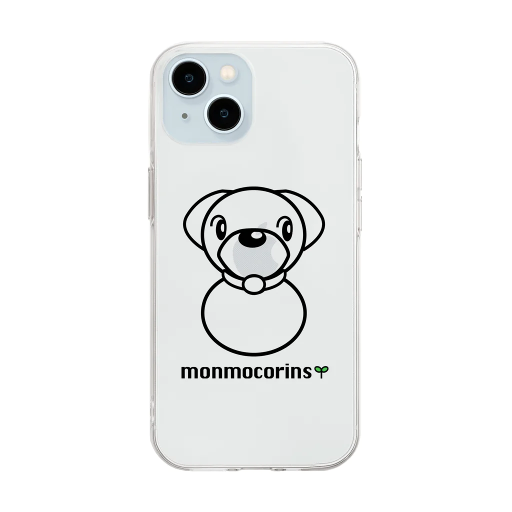 monmocorinsのmonmocorins Soft Clear Smartphone Case