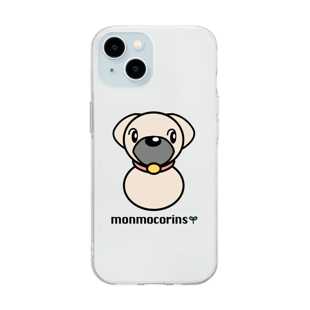 monmocorinsのmonmocorins Soft Clear Smartphone Case