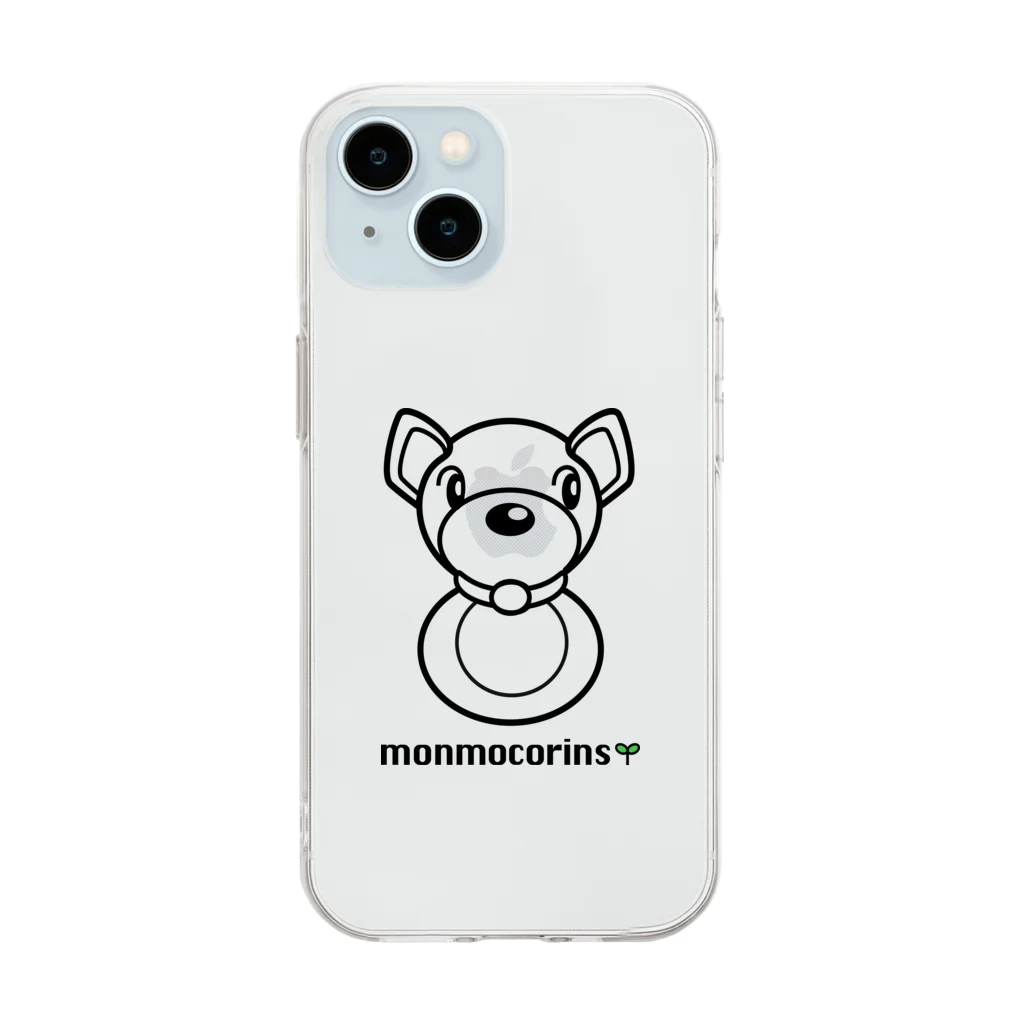 monmocorinsのmonmocorins Soft Clear Smartphone Case