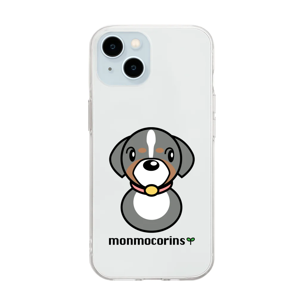 monmocorinsのmonmocorins Soft Clear Smartphone Case