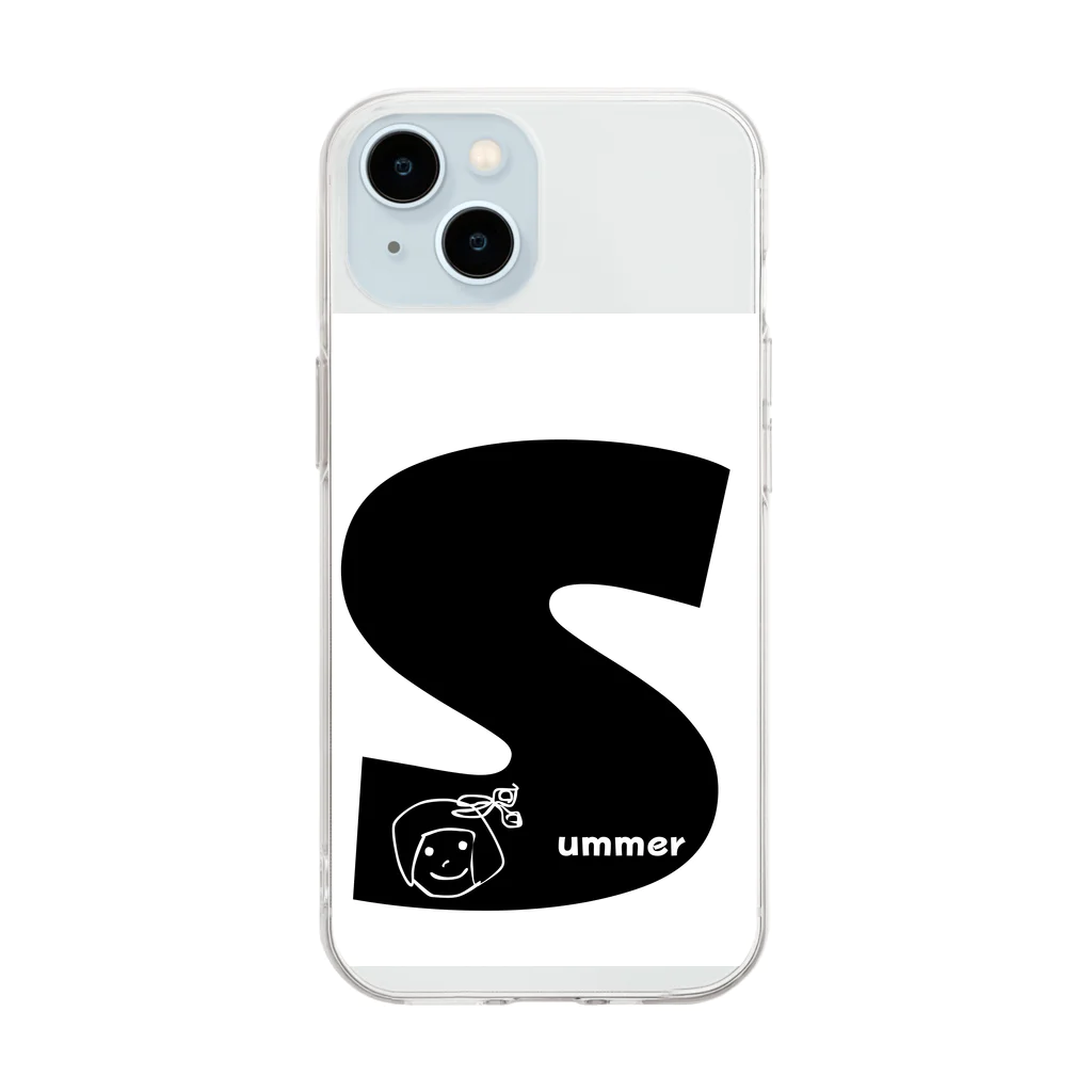 suzuringorirappaの2024 summer　はじまるよ！ Soft Clear Smartphone Case