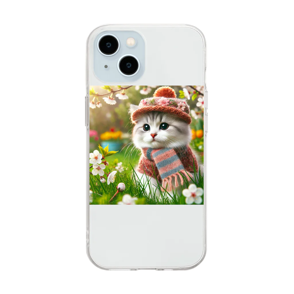 kumamoto3のAI音楽堂 公式ショップの君と僕の物語 Soft Clear Smartphone Case