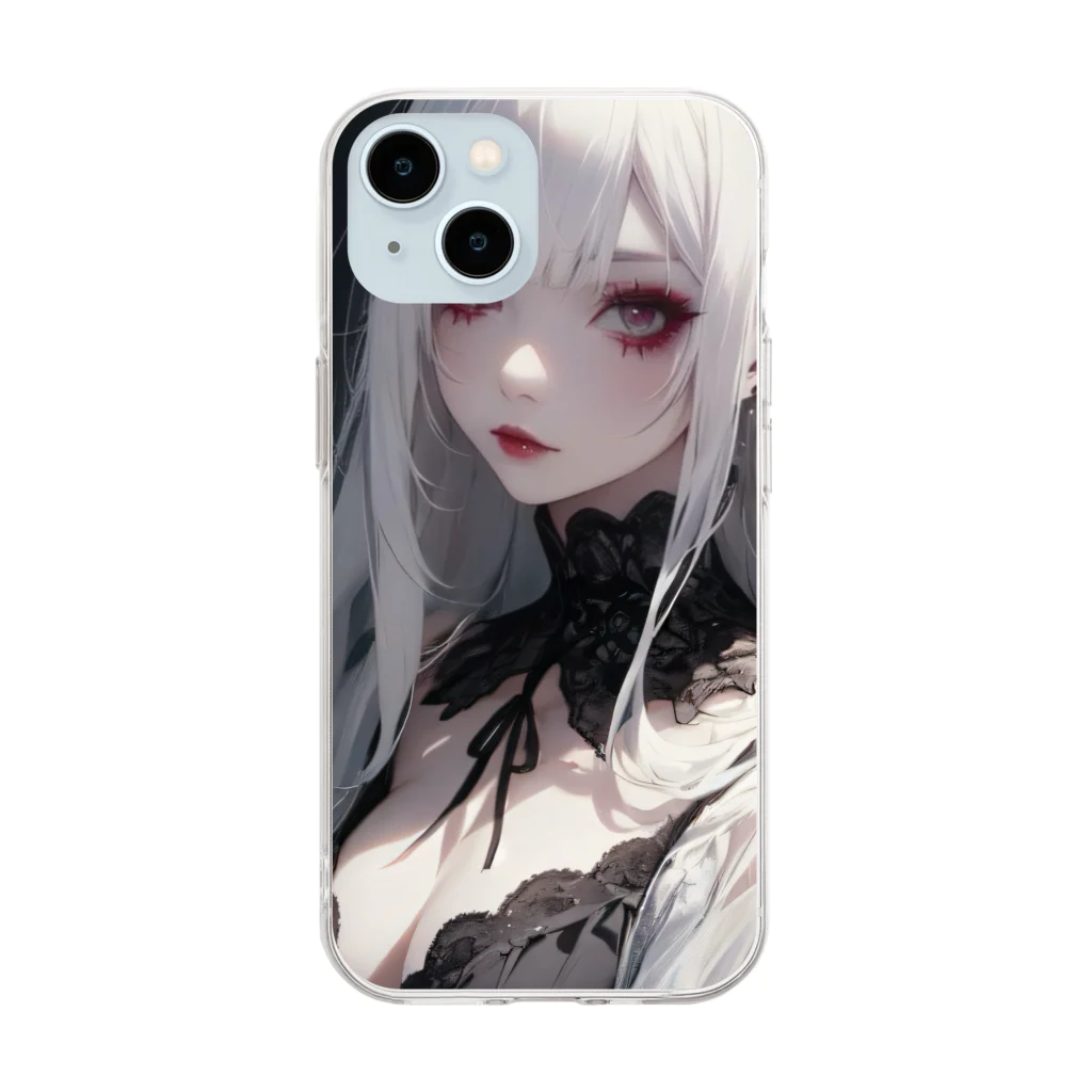 美少女アイテム専門店の美少女【61】 Soft Clear Smartphone Case