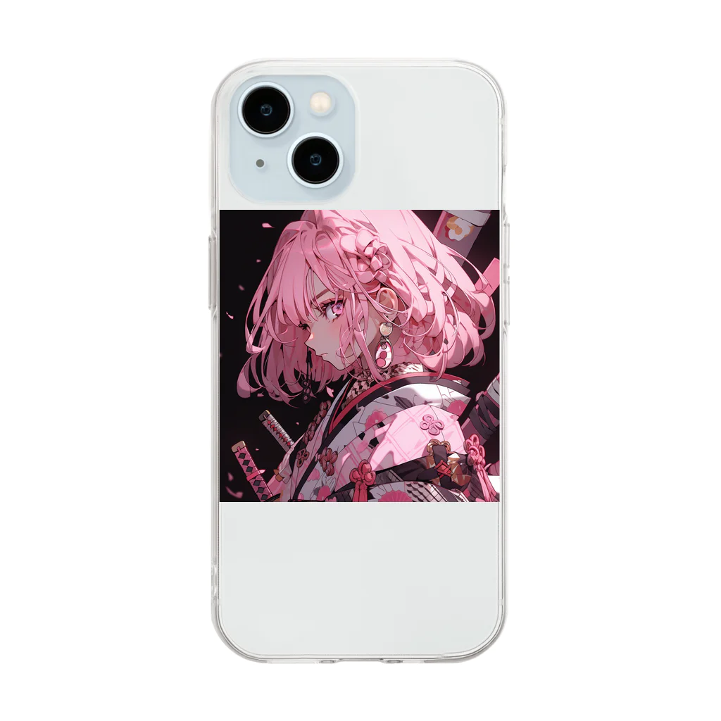 ぶーたんの剣に宿る魂 Soft Clear Smartphone Case