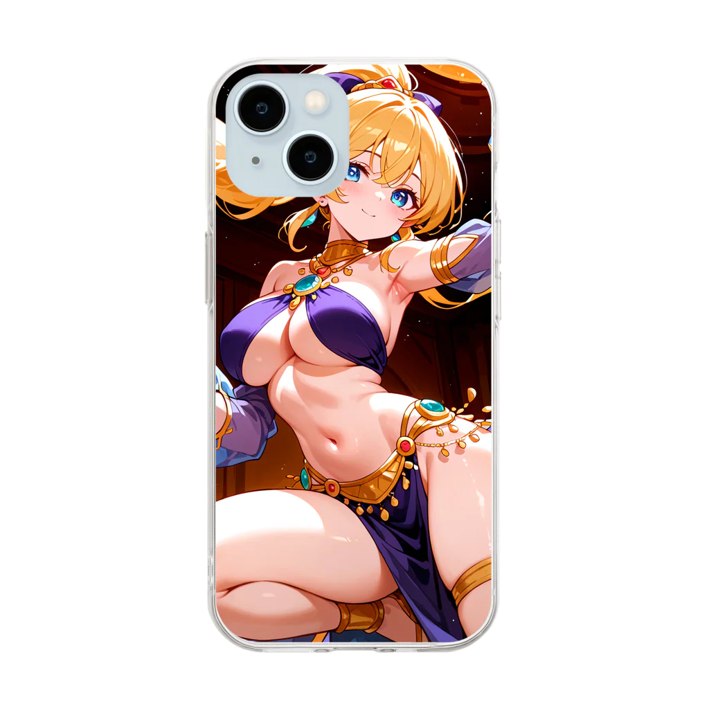 REALIVE(リアライブ)🎁公式の紫の踊り子タレイア 二次元タレイアシリーズNo.2 4-2-250204 Soft Clear Smartphone Case
