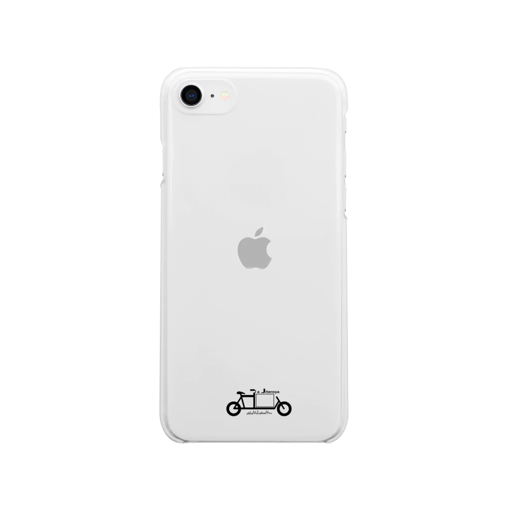 あじてんのa Jitensya Soft Clear Smartphone Case