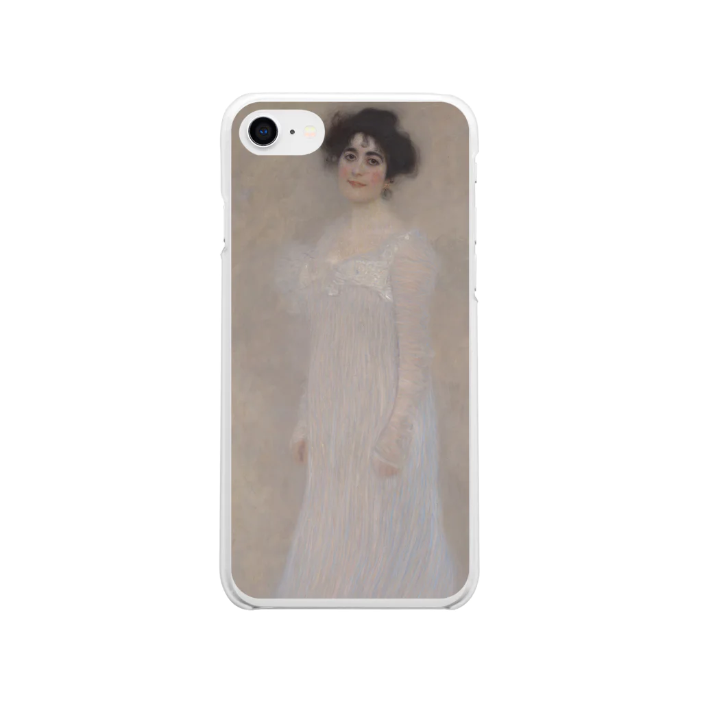 SONOTENI-ARTの001-009　グスタフ・クリムト　『セレナ・レーデラーの肖像』　クリア　スマホケース　iPhone SE(2,3)/8/7/6s/6専用デザイン　CC1 Soft Clear Smartphone Case
