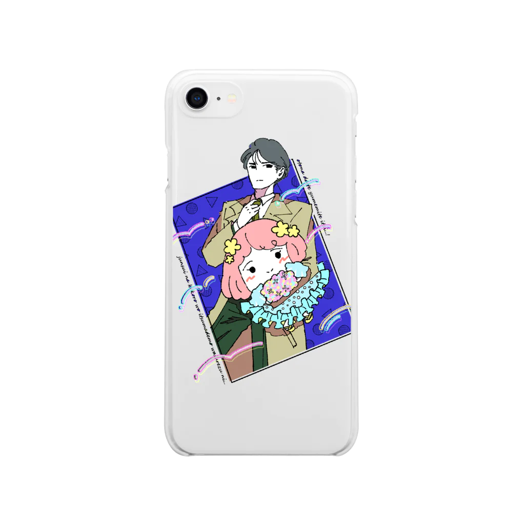 unknown＋storeのファンシー気分 Soft Clear Smartphone Case