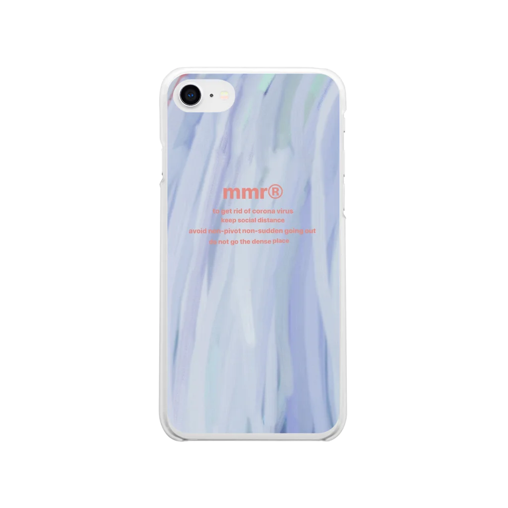 mmr®︎のmmr Soft Clear Smartphone Case