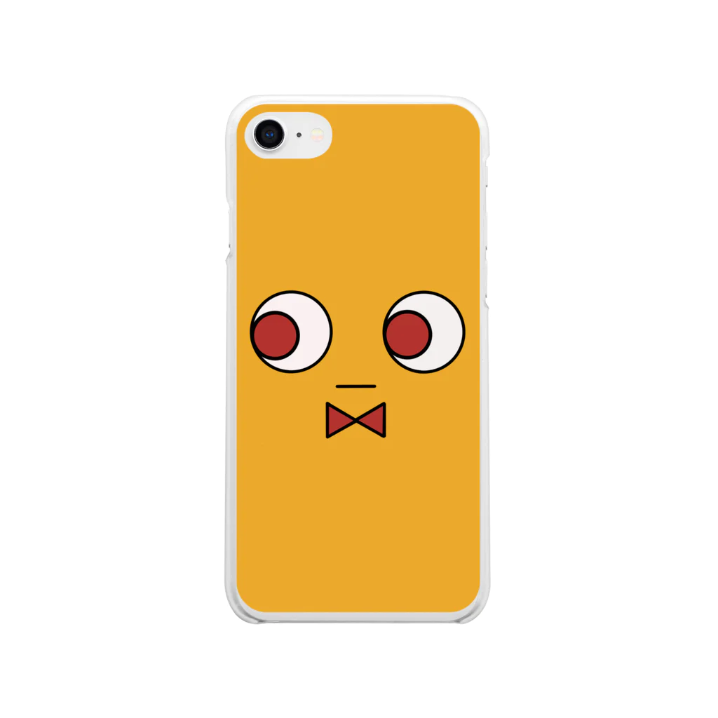 よこくらぽけのからしくん Soft Clear Smartphone Case