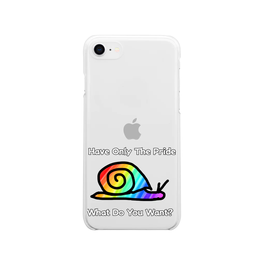 らむず屋のらむ's Pride Soft Clear Smartphone Case