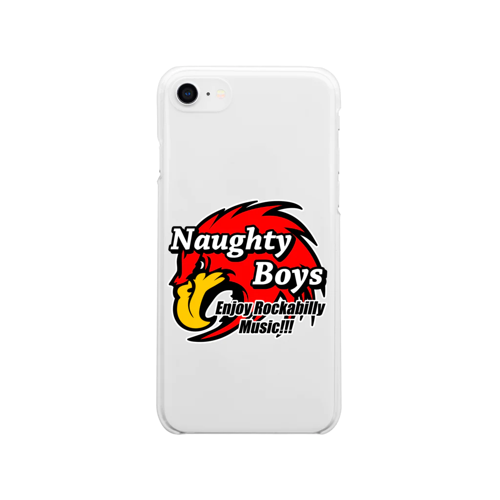 Naughty Boys official storeのNaughty Boys  フルカラーキャラ ソフトクリアスマホケース