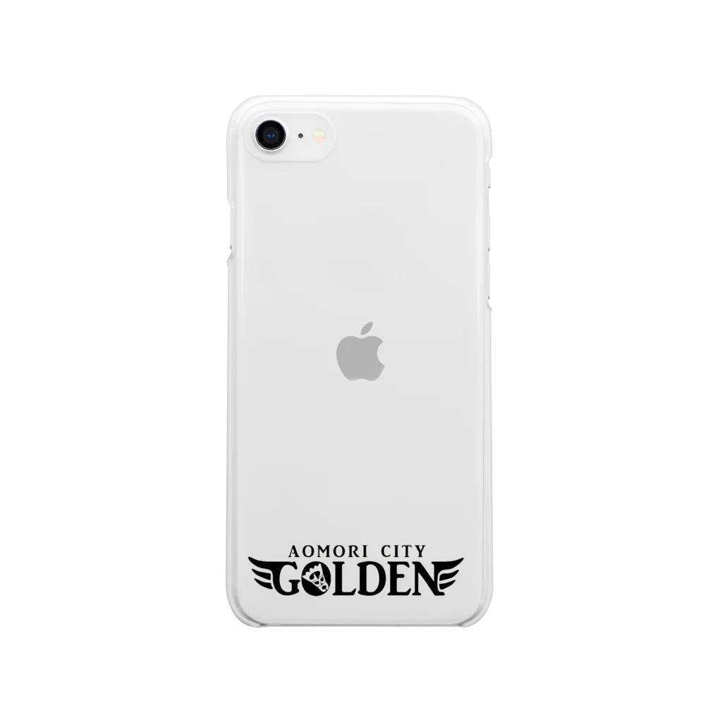 GoldenBCのゴールデンBC ロゴ Soft Clear Smartphone Case