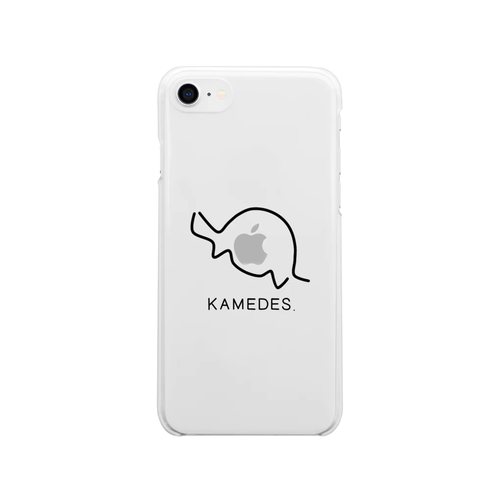 さかなさんのkamedes. ソフトクリアスマホケース