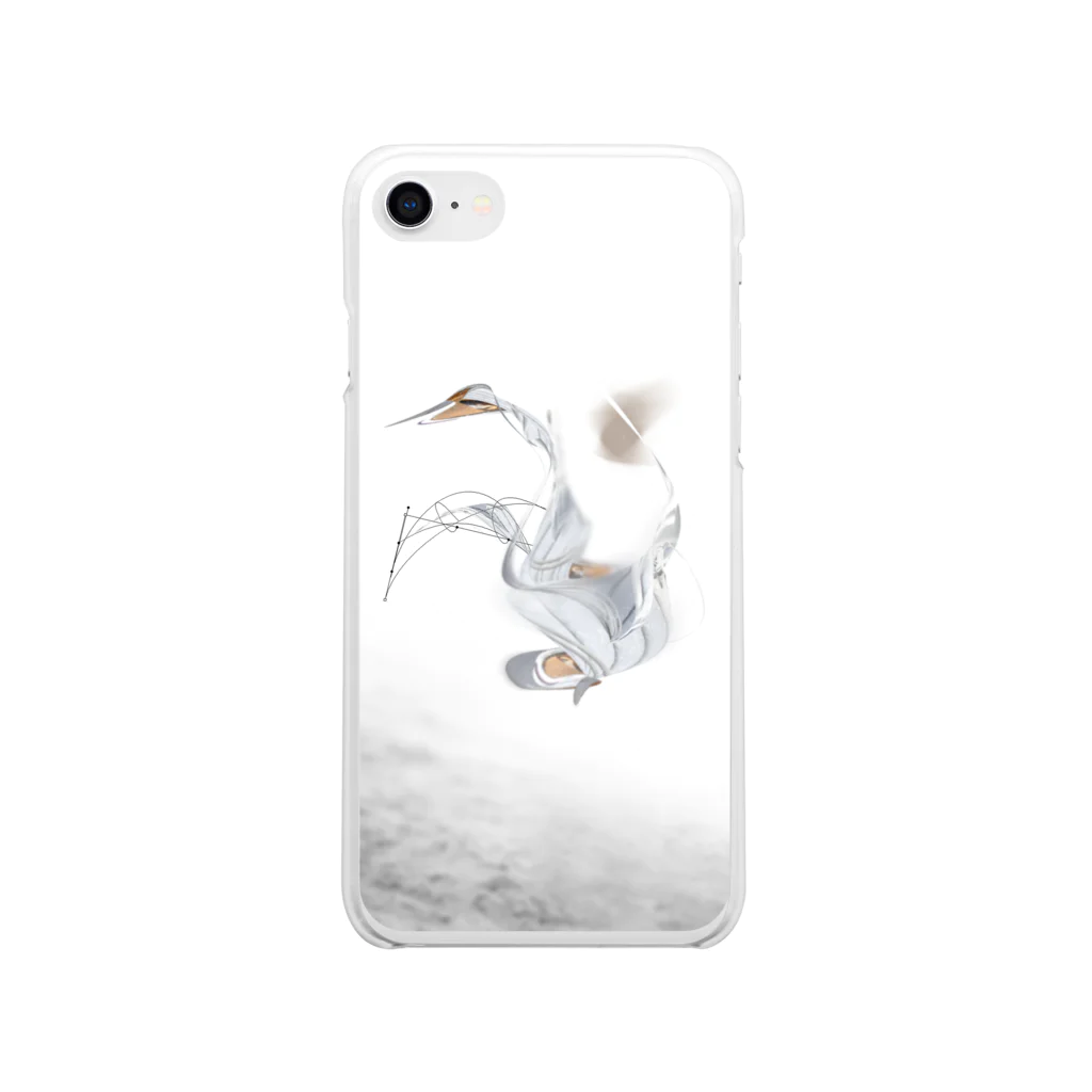 Ambiguous"ShopのAmbiguous_no.6 Soft Clear Smartphone Case