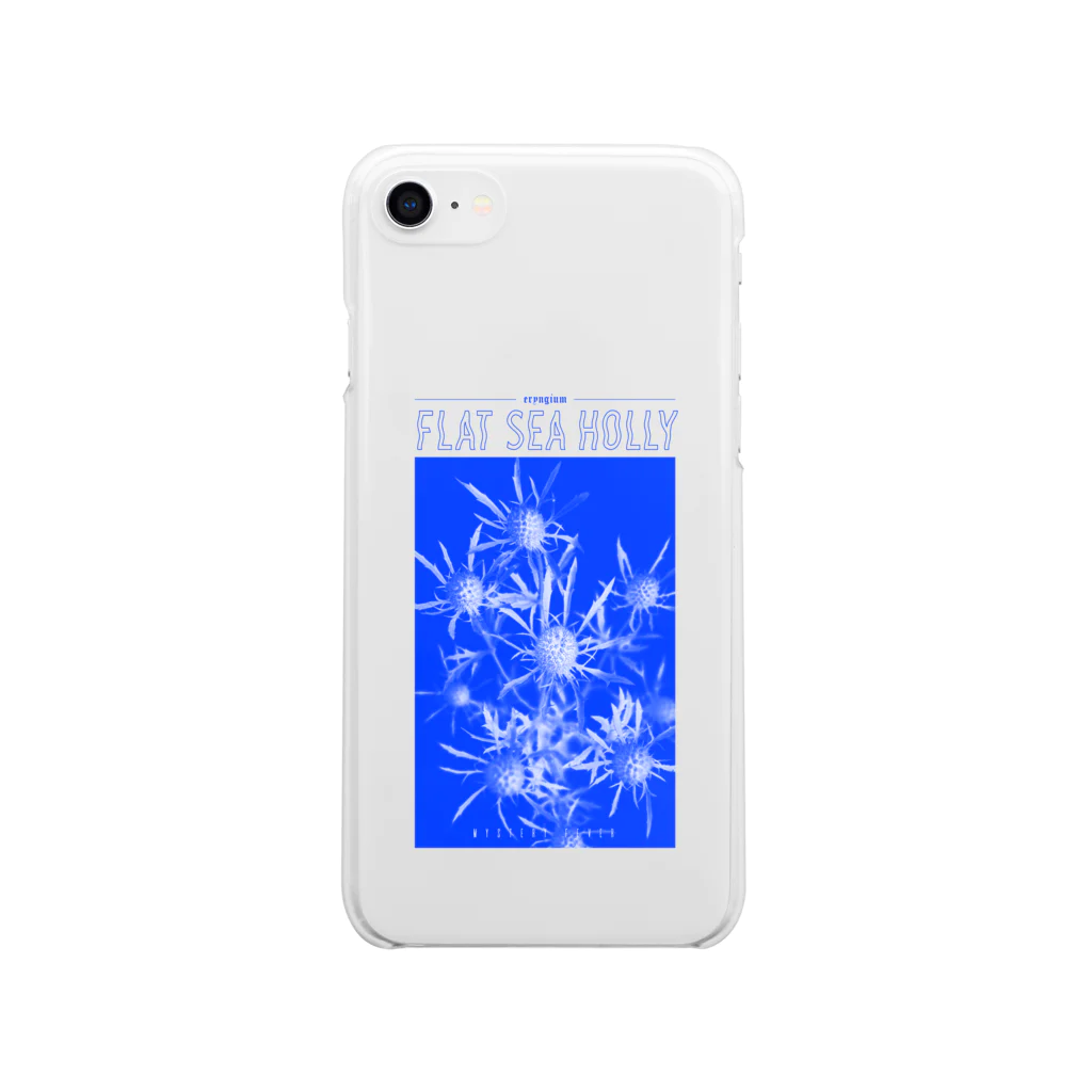 DISPATCHのdispatch_Flower_♯03_秘密 Soft Clear Smartphone Case