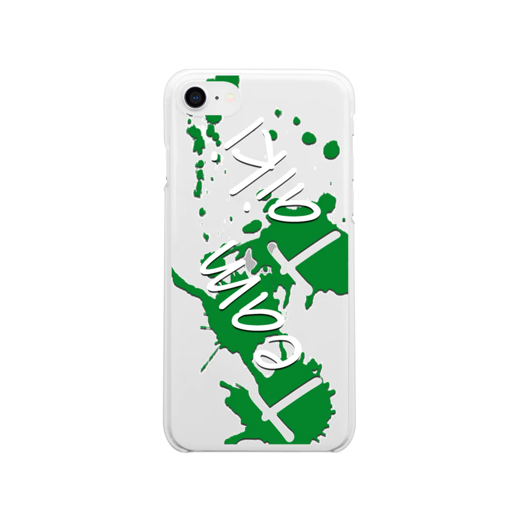 TaikiRacingClubShopのTEAM TAIKI_splash Soft Clear Smartphone Case