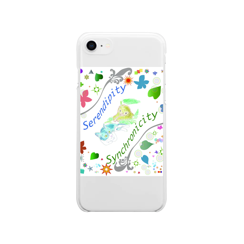 喜多見明日香のセレンディピティ　シンクロニシティ Soft Clear Smartphone Case