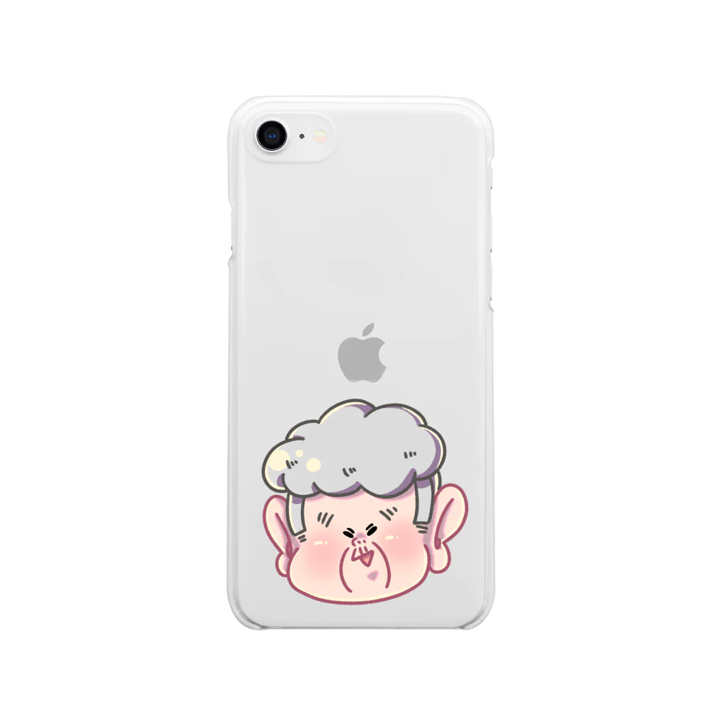 こうのみさとのハルエさん2 Soft Clear Smartphone Case