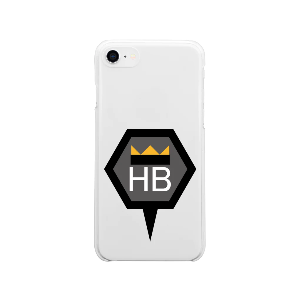 CHOTTOPOINTの【仮想チーム】八王子 HACHIBEES Soft Clear Smartphone Case