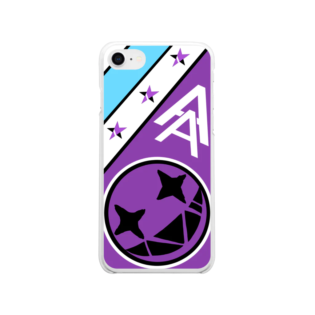 ACEのAA12（ドルフロ）モチーフiPhoneXケース Soft Clear Smartphone Case