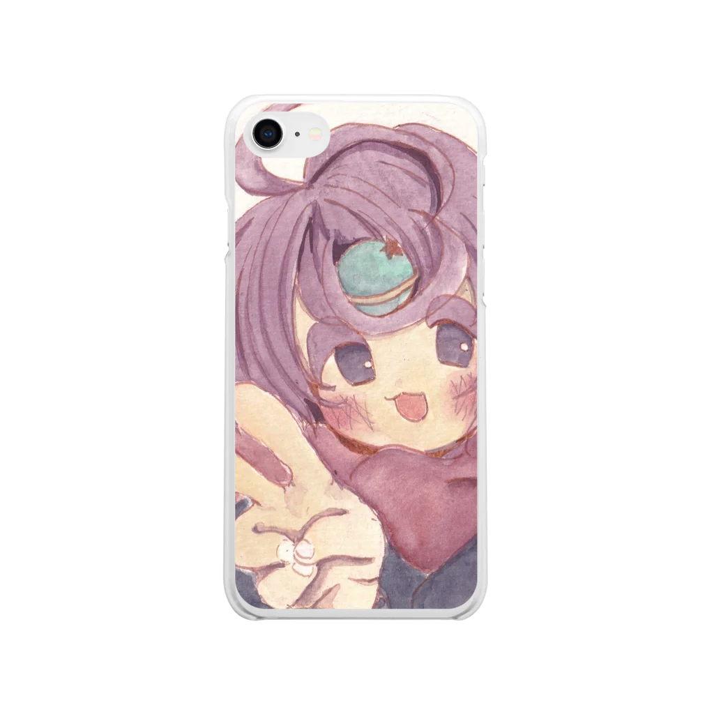 MediocrityKの宇宙人うちゅうちゃん Soft Clear Smartphone Case