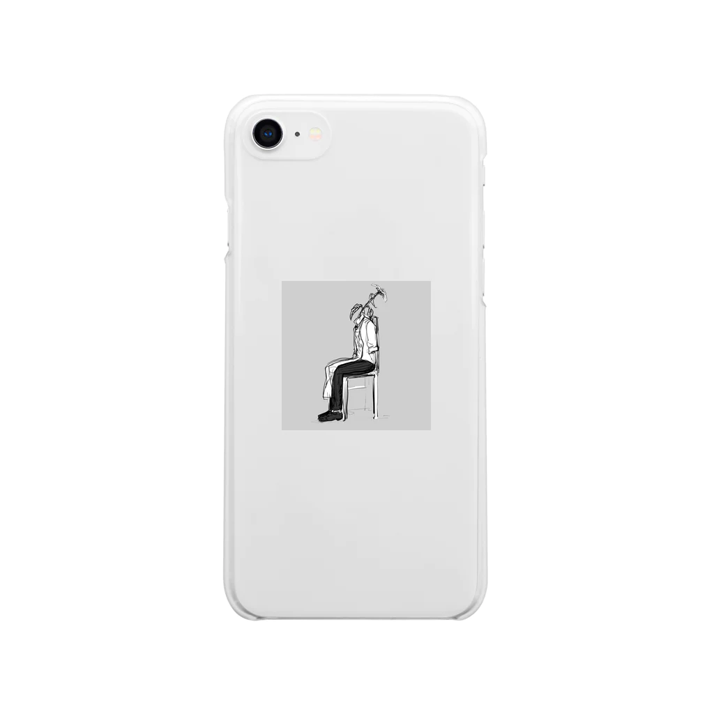 moonlight_otmのVincent Soft Clear Smartphone Case