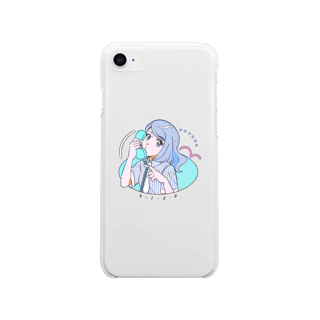 nsnの0・1・2・0 Soft Clear Smartphone Case