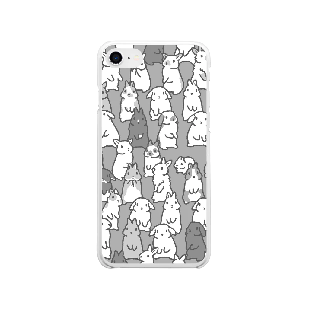 大賀一五の店のうたっちランド/モノ Soft Clear Smartphone Case