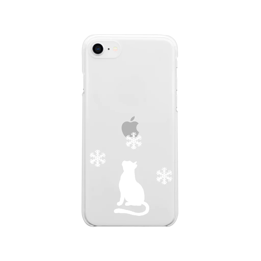 リオ@ゲーム実況者の雪猫 Soft Clear Smartphone Case